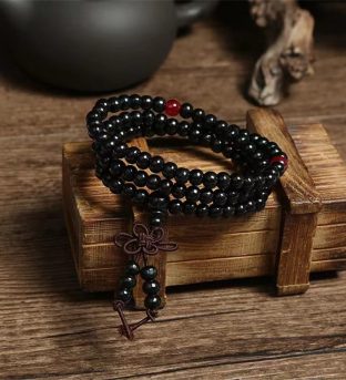 Wood Beads Meditating Bracelet