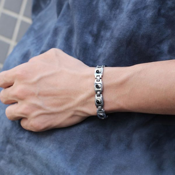 Yin Yang Magnetic Wellness Bracelet