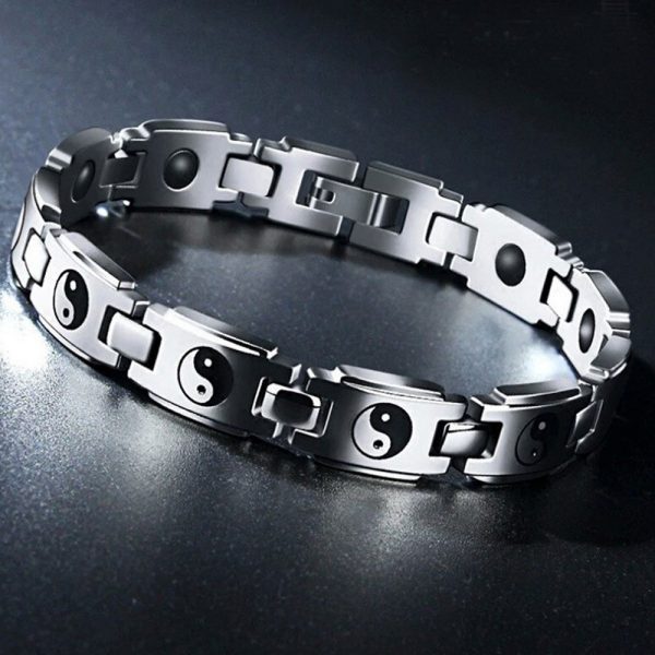 Yin Yang Magnetic Wellness Bracelet