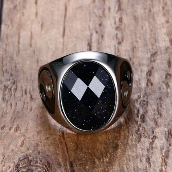 Yin Yang Tiger’s Eye Ring