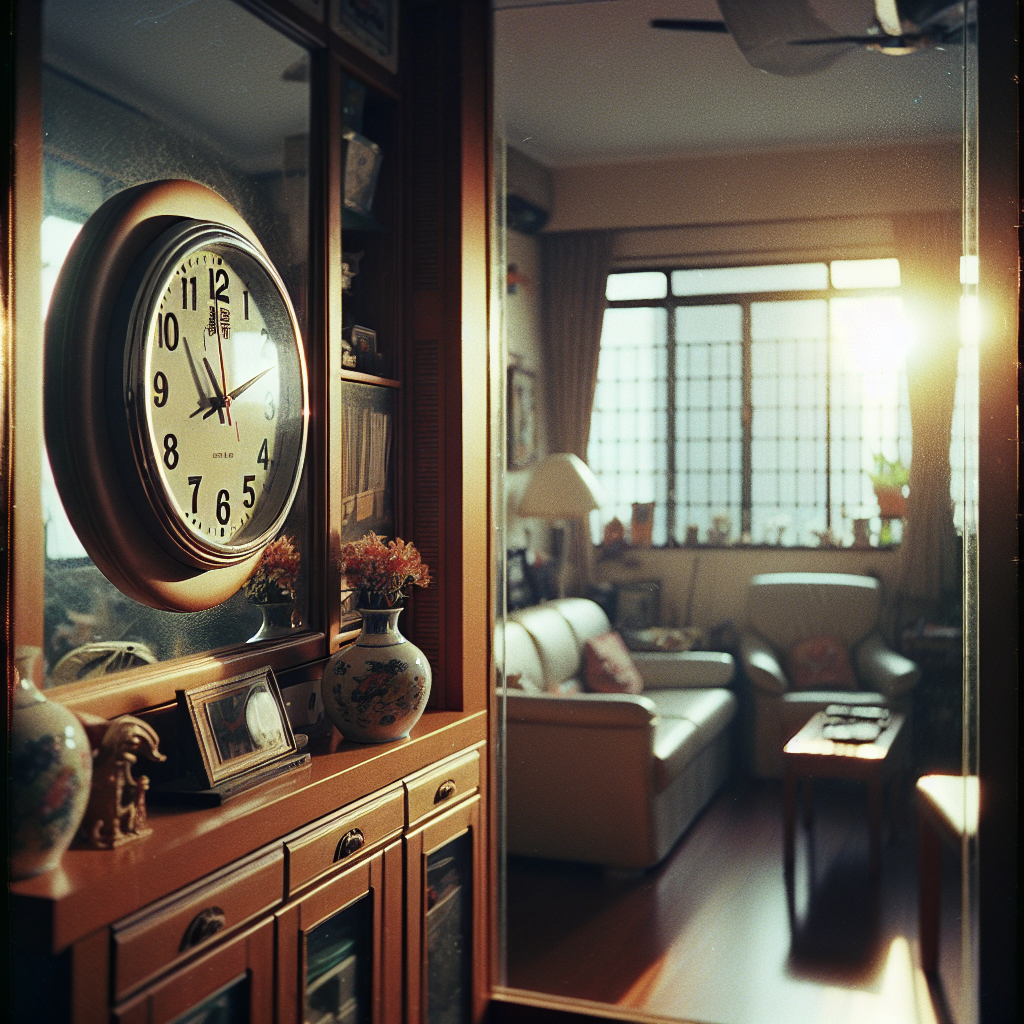 Can a Clock Face a Mirror in Feng Shui