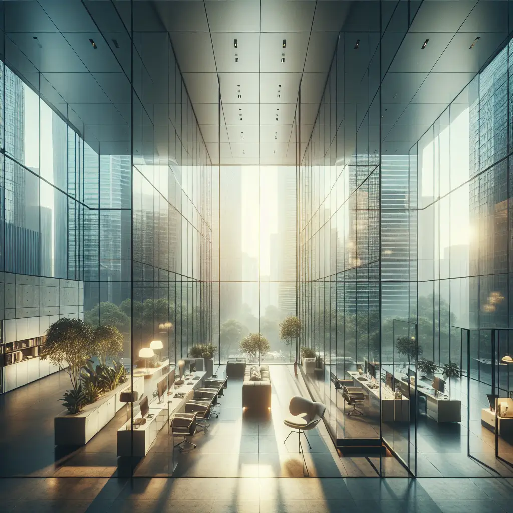 do glass walls consider as wall in feng shui