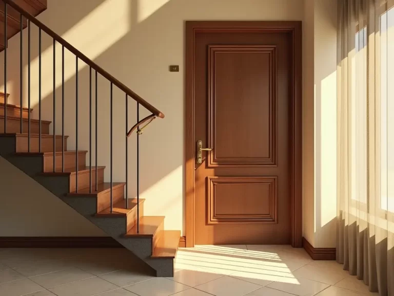 Door Facing Stairs Feng Shui: A Guide to Harmonizing Your Home’s Energy