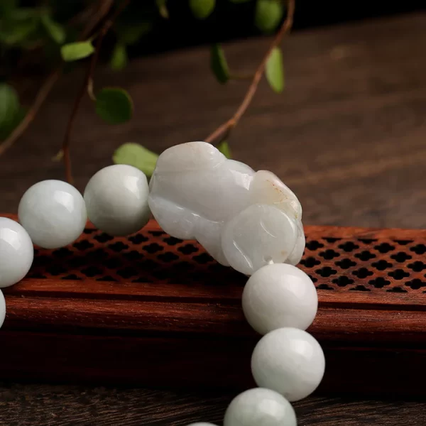 Feng Shui Bliss Fengshui Wealth Prosperity Jade PiXiu Luck Bracelet