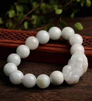 Feng Shui Bliss Fengshui Wealth Prosperity Jade PiXiu Luck Bracelet
