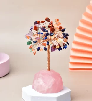7 Chakra Natural Crystal Tree
