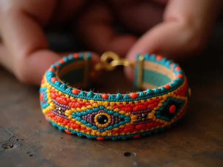 How to Make an Ojo de Dios Bracelet: A Spiritual Craft for Protection and Good Fortune