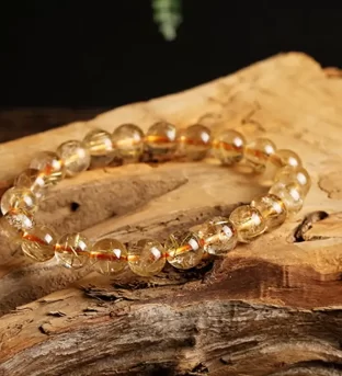 Natural Citrine Blessing Protection Bracelet