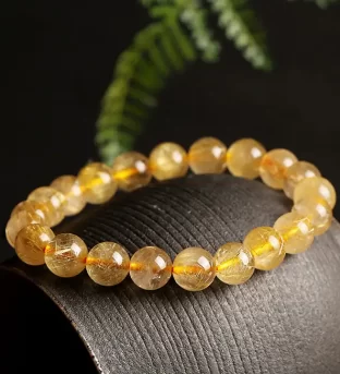 Natural Citrine Blessing Protection Bracelet