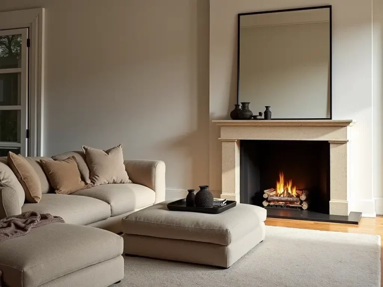 Harmonizing Your Living Space: The Art of Couch Placement in Front of a Fireplace