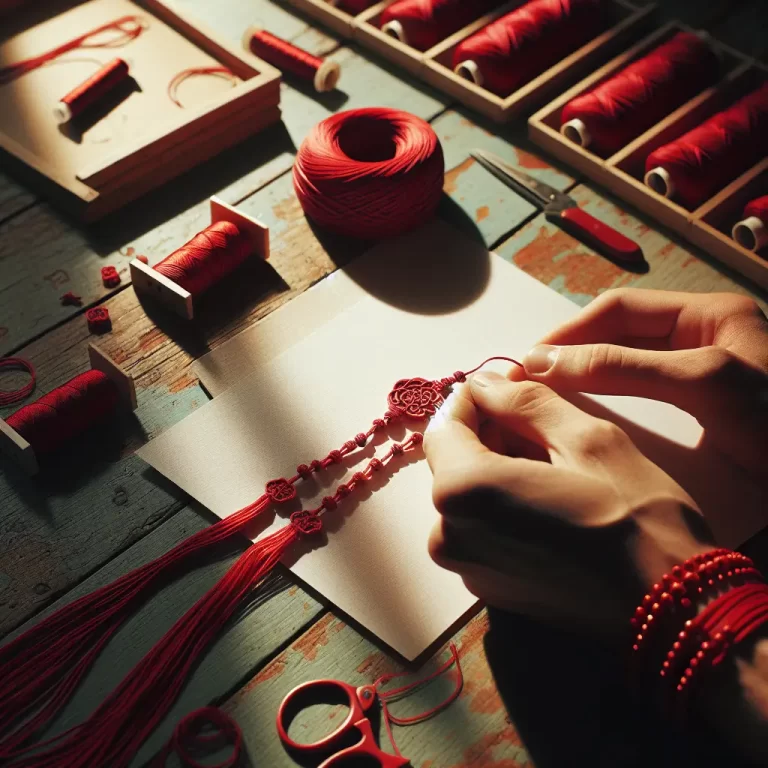 How to Make a Red Protection Bracelet: A Guide to Spiritual Protection
