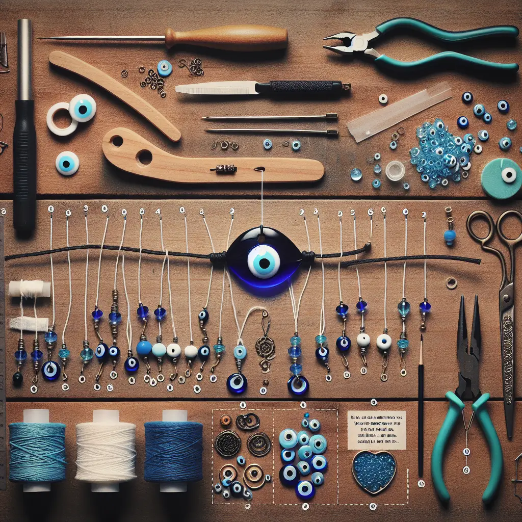 How to Make an Evil Eye Bracelet at Home
